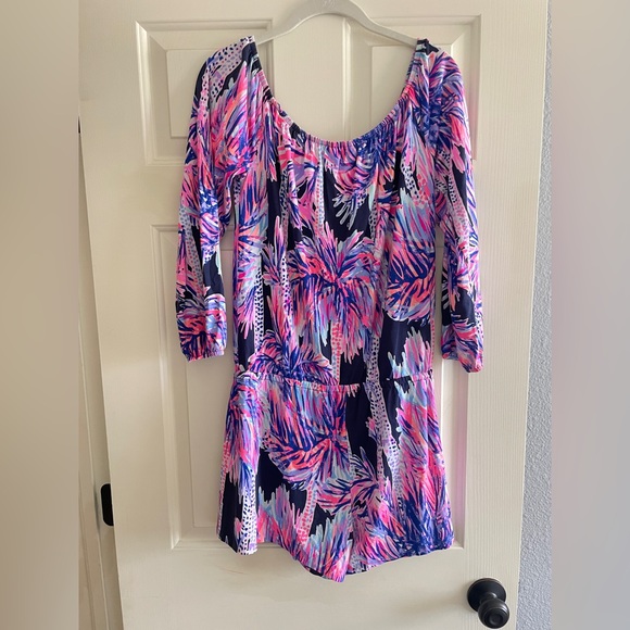 Lilly Pulitzer romper size medium - Picture 3 of 6